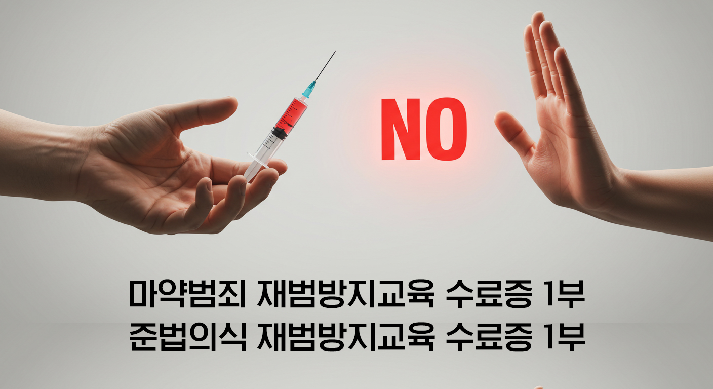 마약범죄 재범방지교육 집중관리 과정