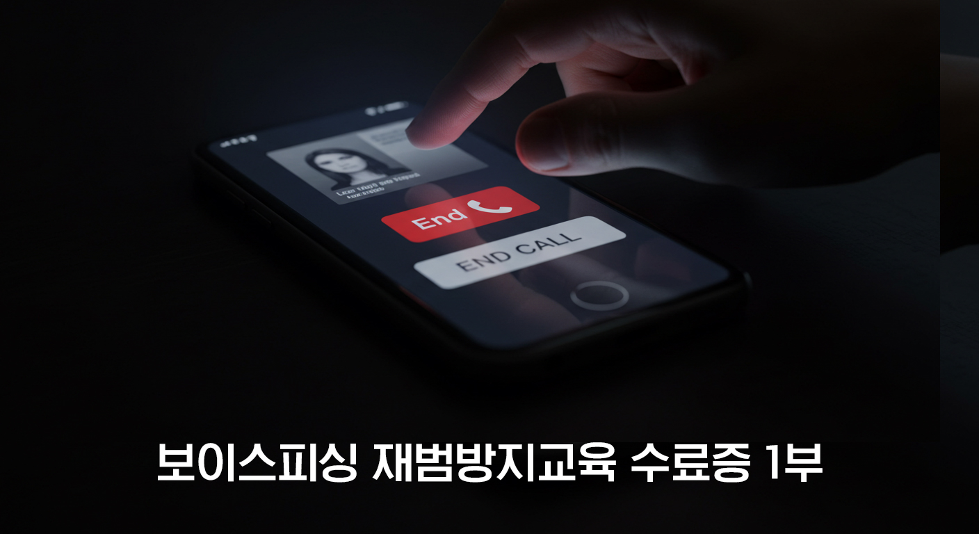 보이스피싱 재범방지교육 기본이수 과정